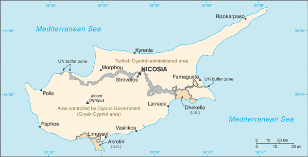 Cyprus Map