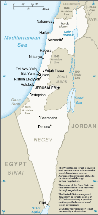 Israel Map