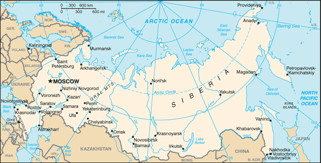 Russia Map