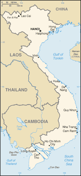 Vietnam Map